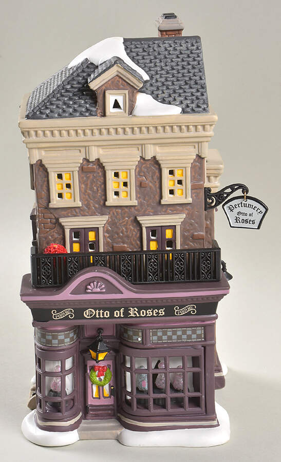 Dickens Village Otto Of Roses Perfumery - With B0x Bx844 by Department 56-1