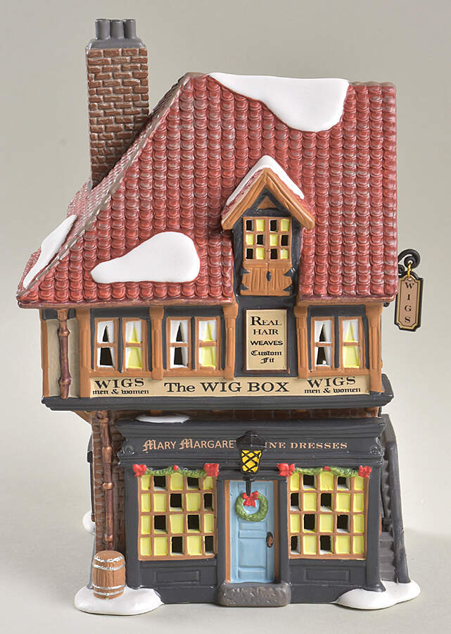 Dickens Village Mary Margaret's Fine Dresses - With Box Bx842 by Department 56-1