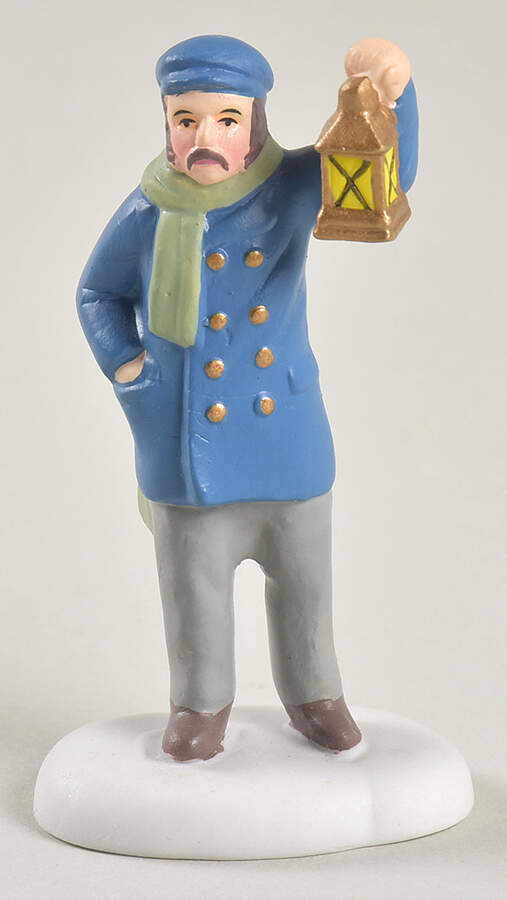 Dickens Village Nightwatch - With Box Bx841 by Department 56-1