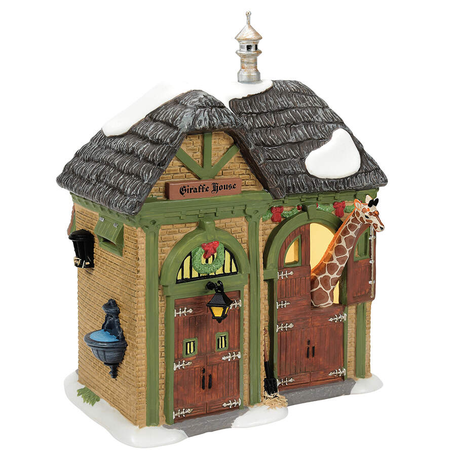 Dickens Village Calf In Time For Christmas-Zoological Ga - With Box Bx853 by Department 56-1