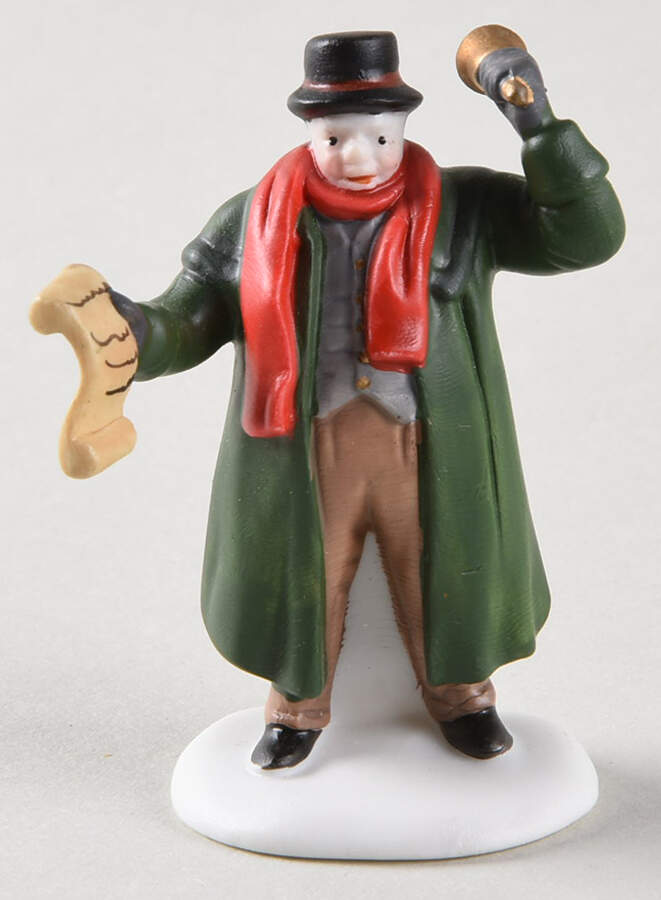 Dickens Village Town Crier - No Box by Department 56-1