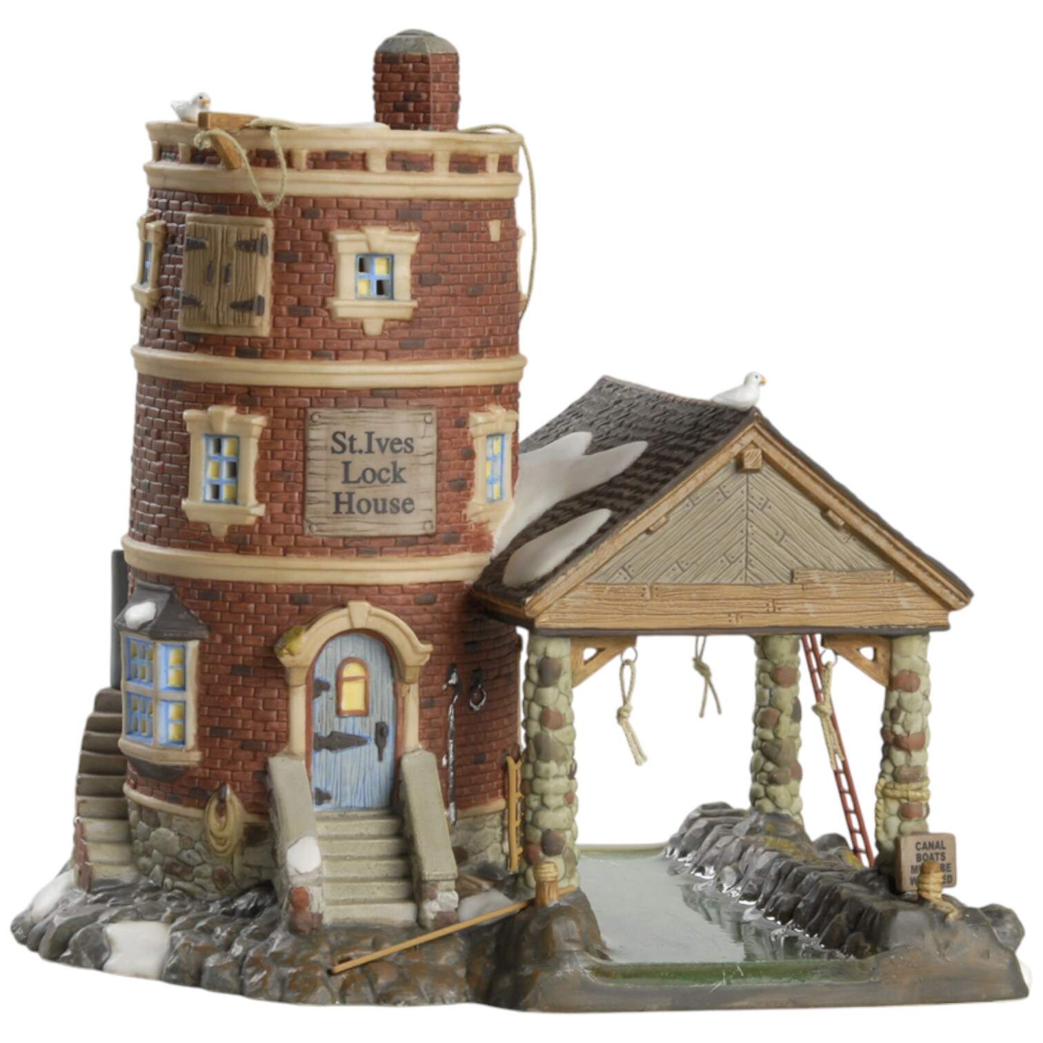 Dickens Village St. Ives Lock House - Boxed by Department 56-1