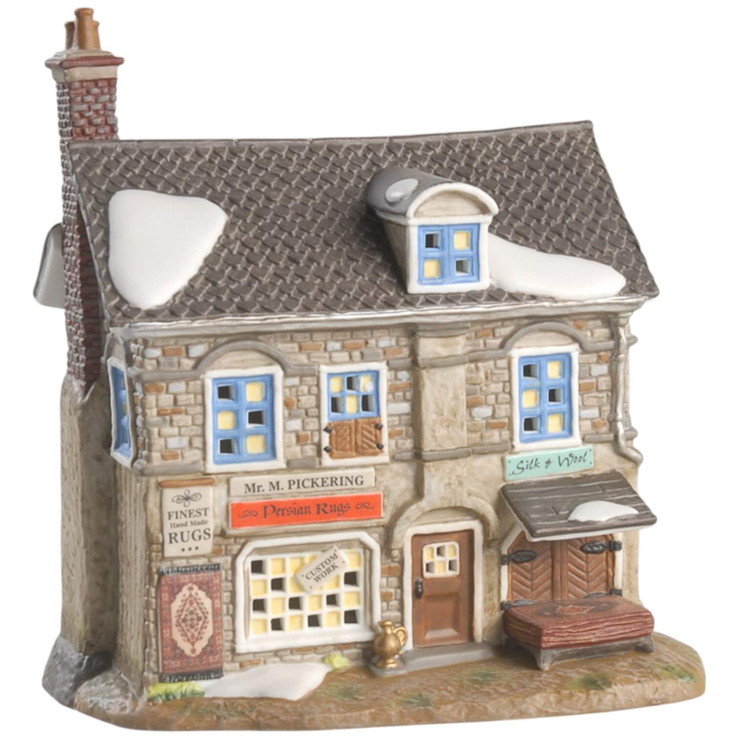 Dickens Village M. Pickering Finest Persian Rugs - Wtih Box Bx385 by Department 56-1