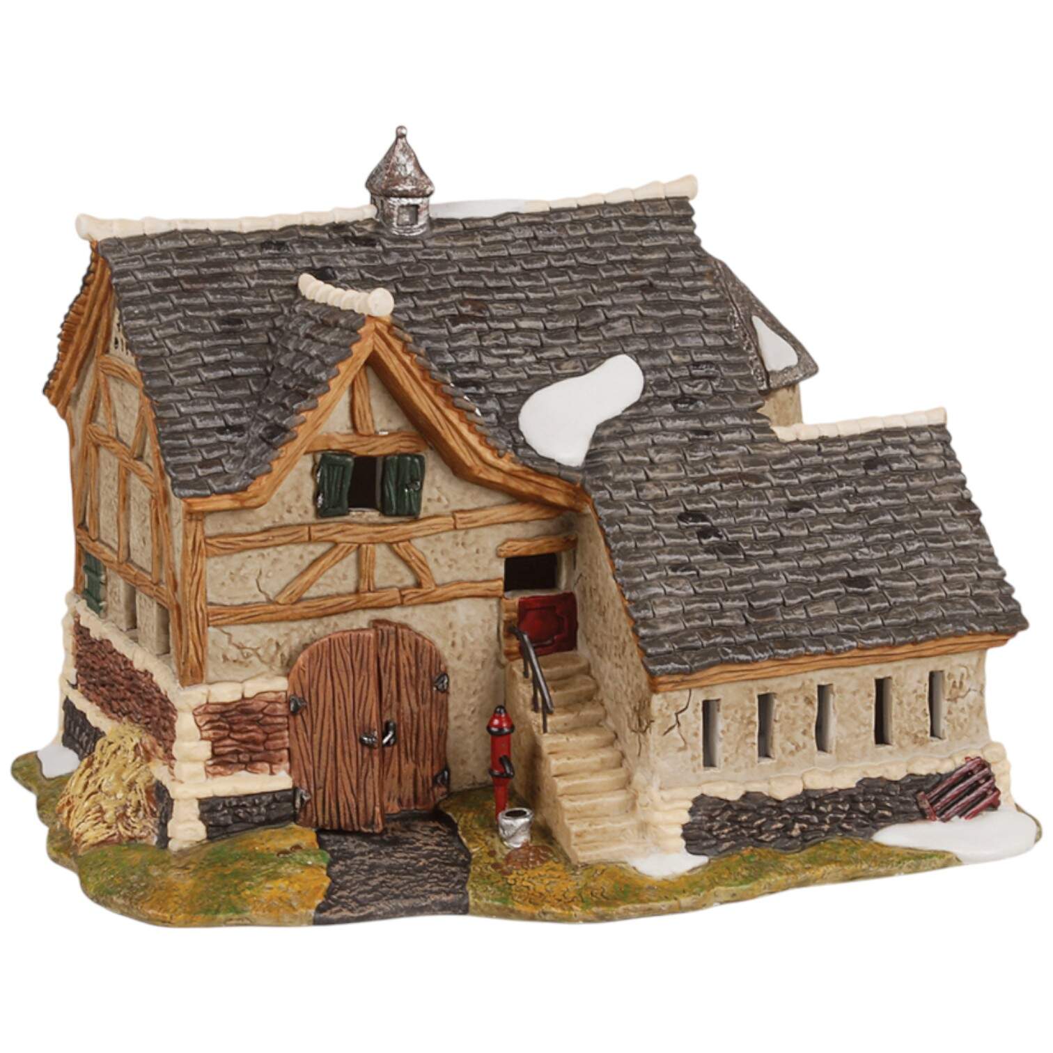 Dickens Village Frasier Family Barn - With Box Bx356 by Department 56-1