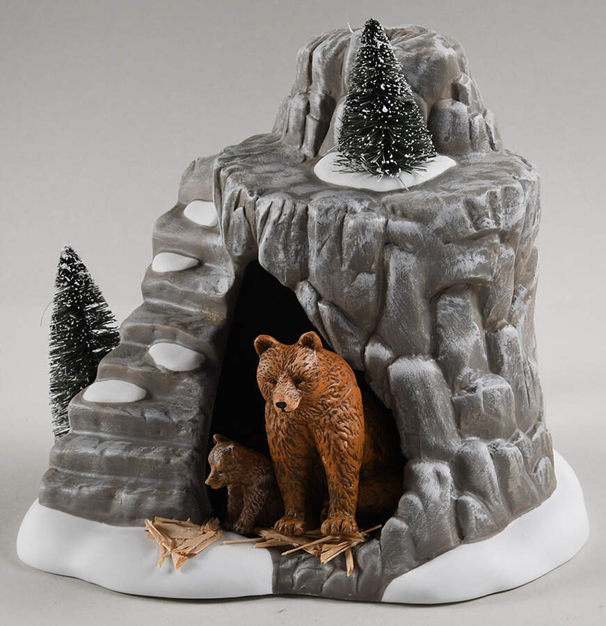 Dickens Village Henry's Bear Exhibit-Zoological Gardens - With Box Bx874 by Department 56-1