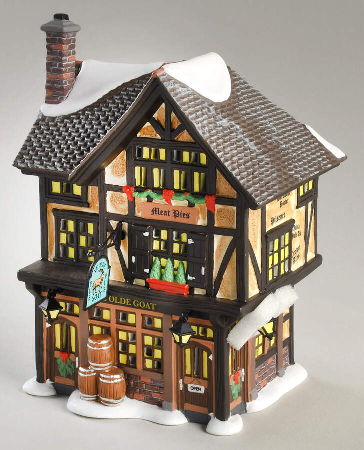 Dickens Village Ye Olde Goat Pub - With Box Bx849 by Department 56-1