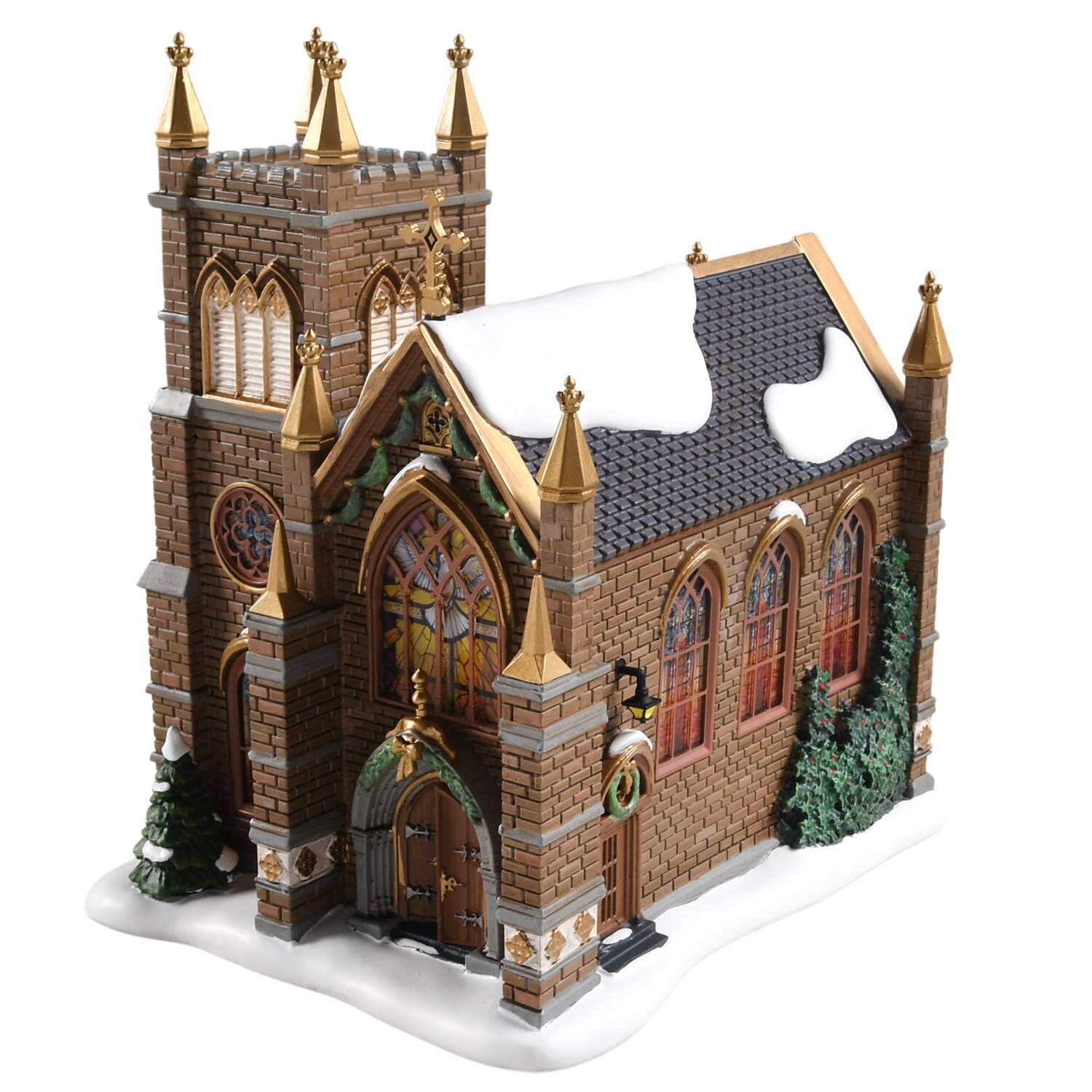 Dickens Village Church Of Fraternal Charity - 50 Years - No Box Nb880 by Department 56-1
