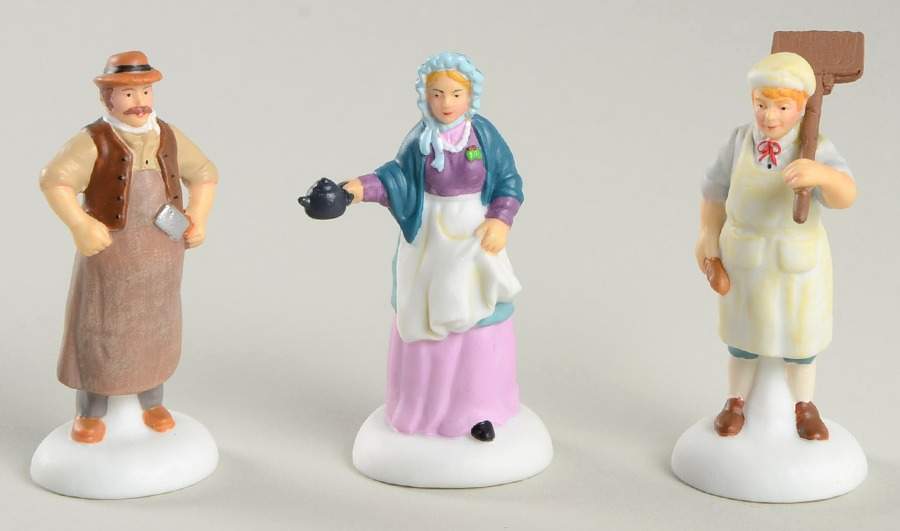 Dickens Village Dickens' Shopkeepers-Set Of 3 - With Box by Department 56-1