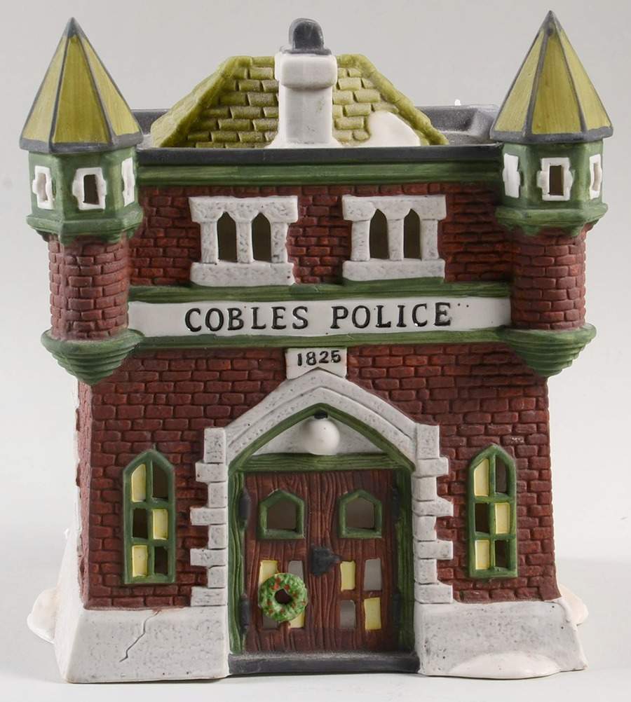 Dickens Village Cobles Police Station - Boxed by Department 56-1