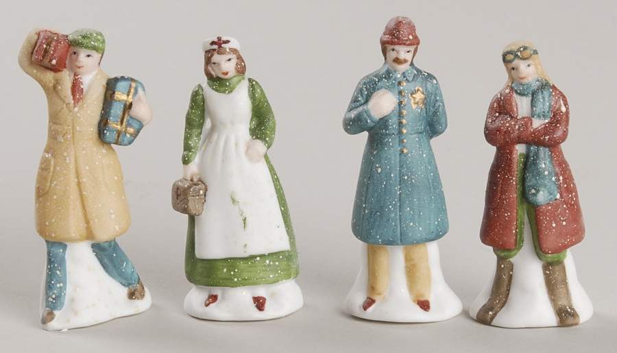 Dickens Village City People-Set Of 4 - Boxed by Department 56-1