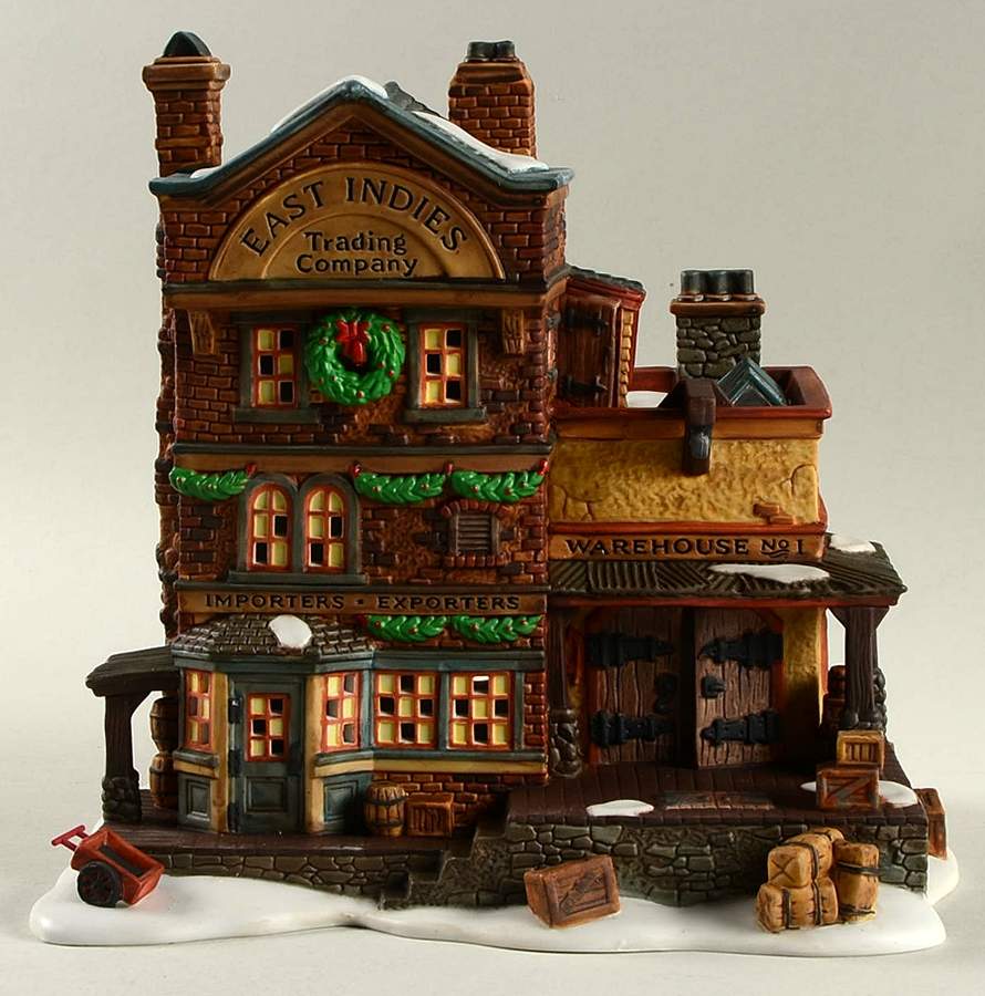 Dickens Village East Indies Trading Co - Boxed by Department 56-1