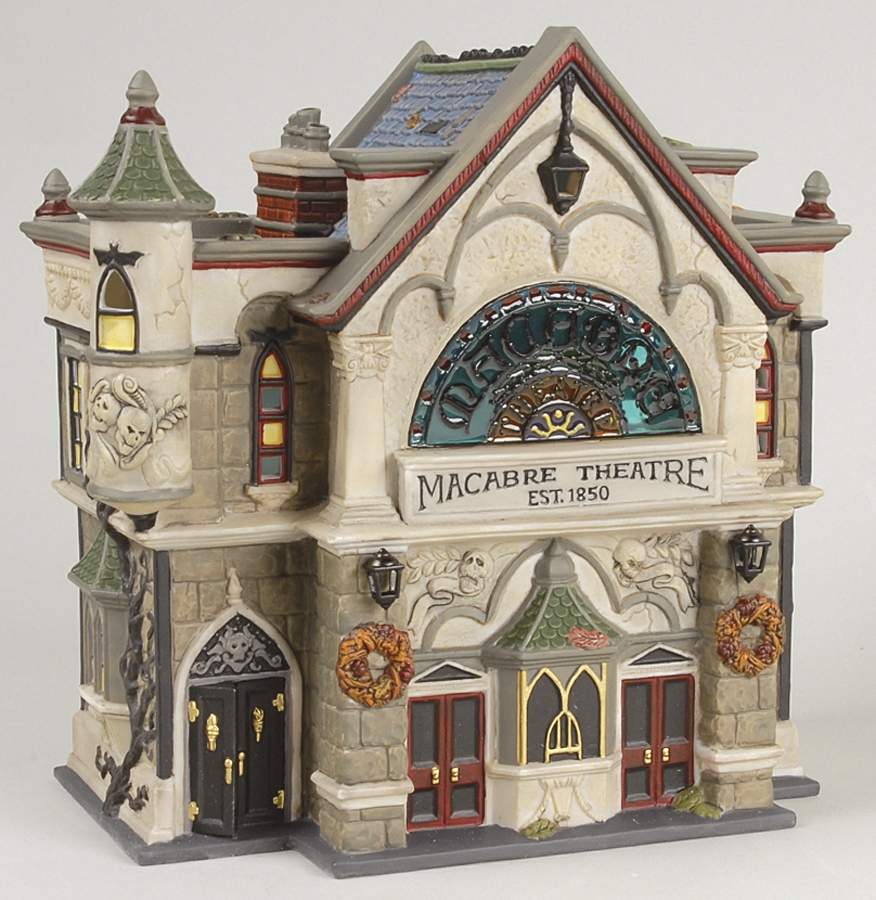 All Hallow's Eve-Dicken's Village Theatre Of The Macabre - Boxed by Department 56-1