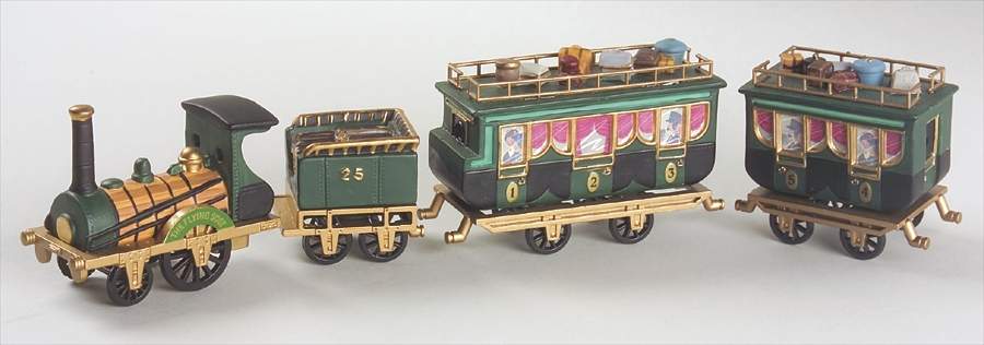 Dickens Village Flying Scot Train-Set Of 4 - Boxed by Department 56-1