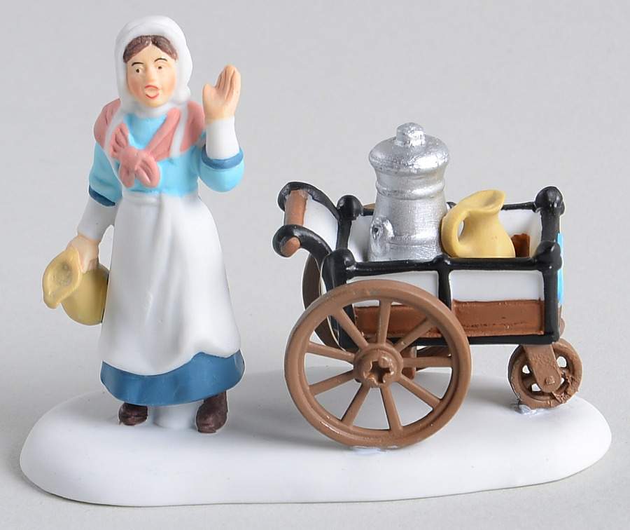 Twelfth Night - Dickens' Village Victorian Milk Maid - Boxed by Department 56-1