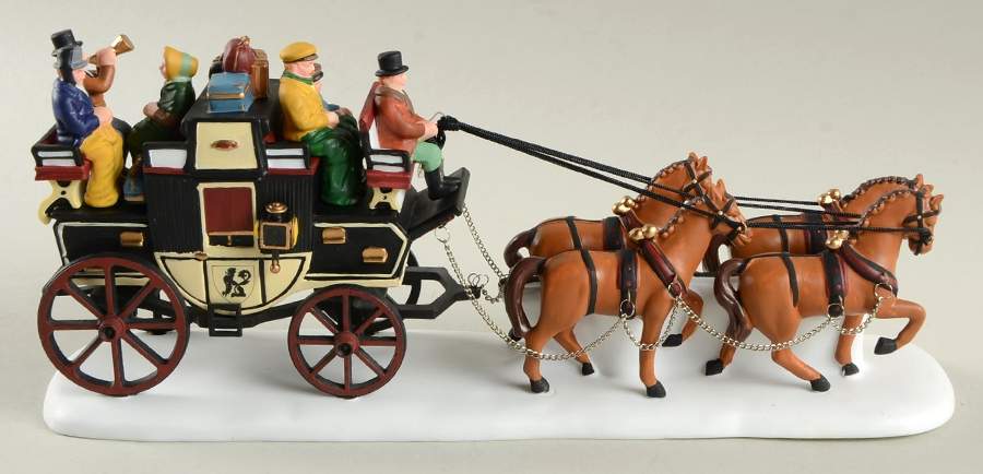 Dickens Village Holiday Coach - No Box by Department 56-1