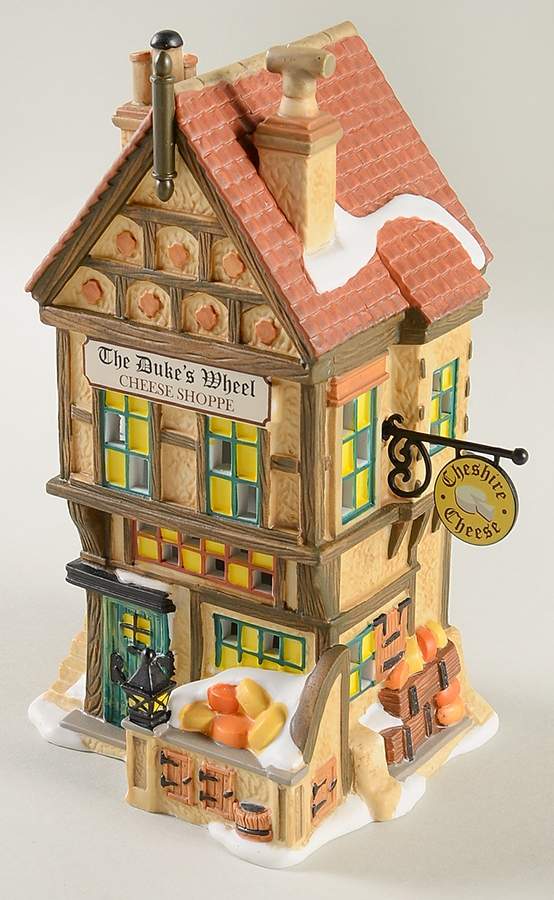 Dickens Village Duke's Wheel Cheese Shoppe - With Box Bx735 by Department 56-1
