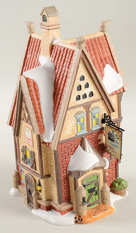 Twelfth Night - Dickens' Village Six Geese Bedding & Down - Boxed by Department 56-1