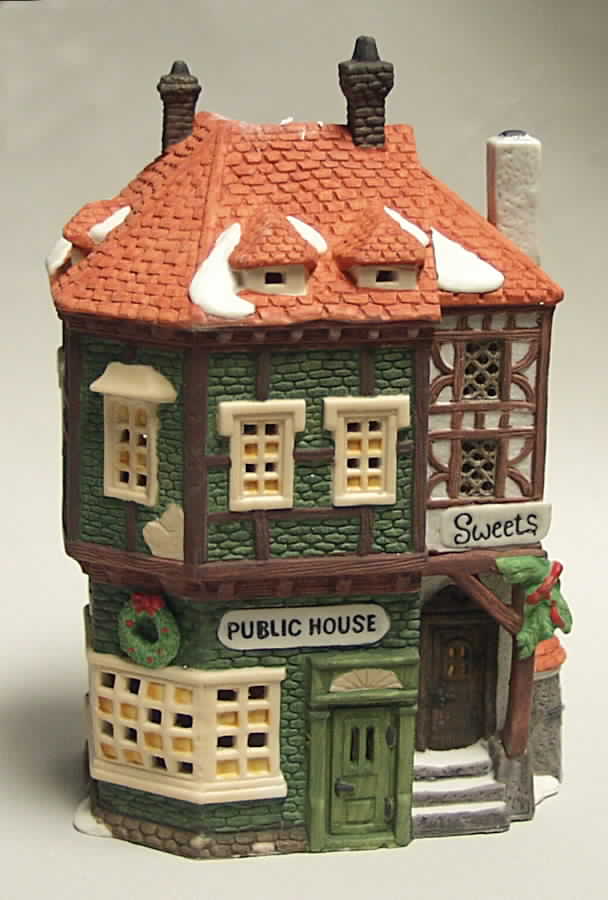 Dickens Village C Fletcher Public House - Boxed by Department 56-1