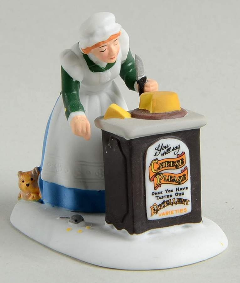 Dickens Village Cheese Samples For All - With Box Bx736 by Department 56-1