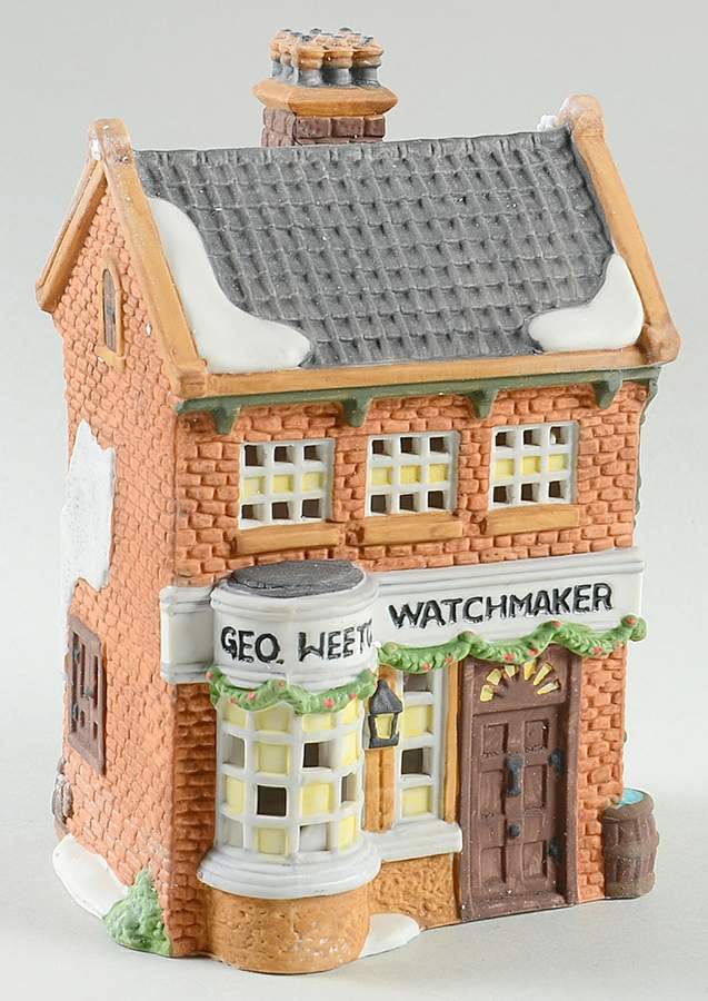 Dickens Village Geo. Weeton Watchmaker - No Box by Department 56-1