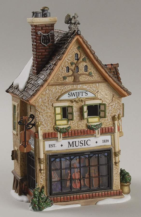 Dickens Village Swift's Stringed Instruments - No Box by Department 56-1