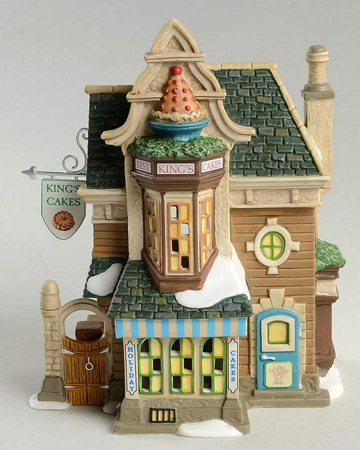 Dickens Village Kings Cakes - With Box Bx729 by Department 56-1