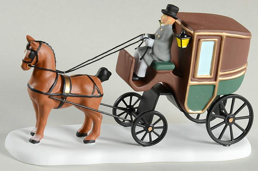 Dickens Village Dickens' Carriage Ride - With Box Bx684 by Department 56-1
