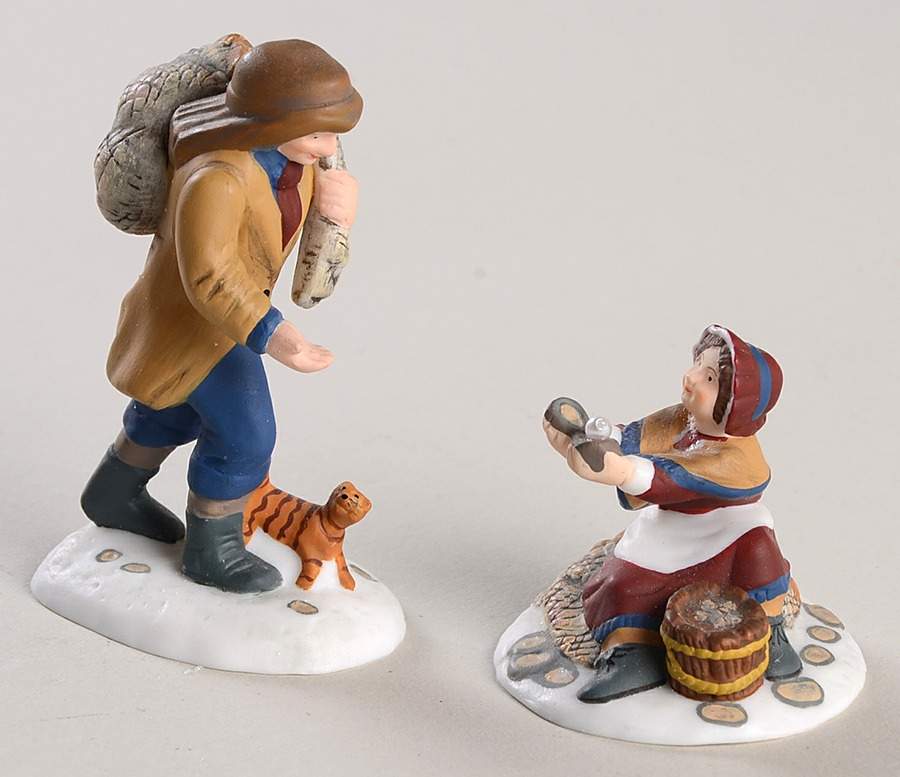 Dickens Village A Treasure From The Sea-Set Of 2 - No Box by Department 56-1