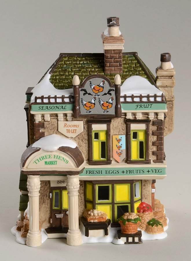 Twelfth Night - Dickens' Village Three Hens Market - Boxed by Department 56-1