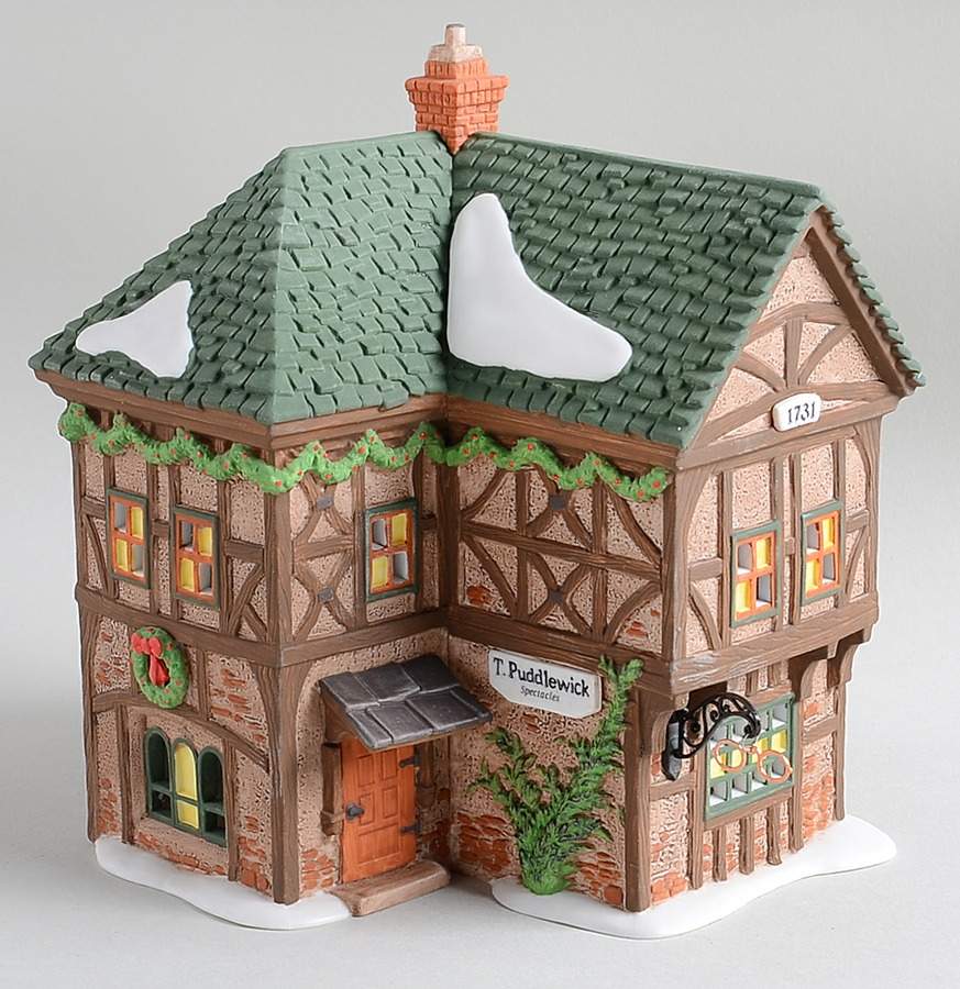 Dickens Village T Puddlewick Spectacle Shop - Boxed by Department 56-1