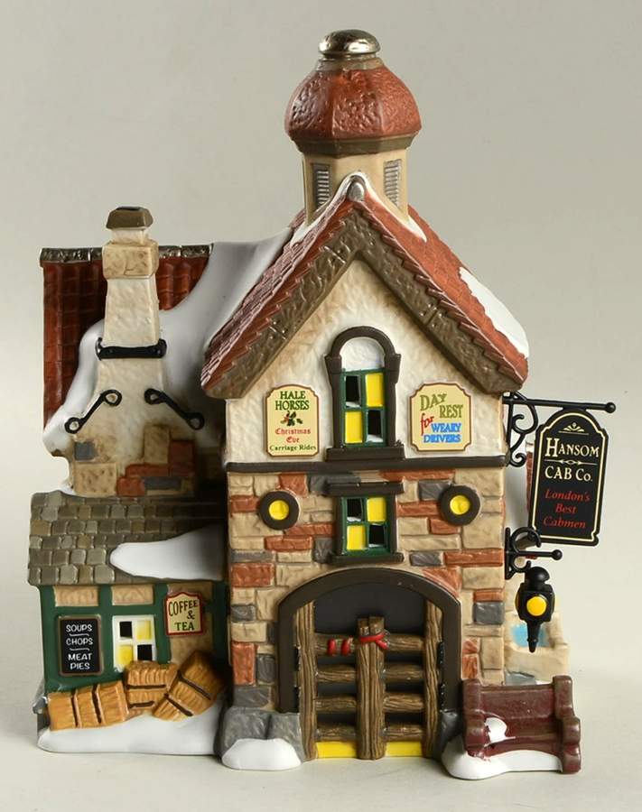 Dickens Village The Hansom Cab Co. - With Box Bx752 by Department 56-1