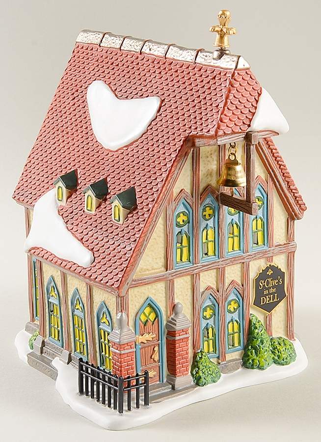 Dickens Village St Clives In The Dell - Nb743, No Box by Department 56-1