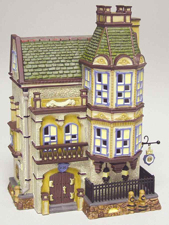 Dickens Village Scotland Yard Station - With Box Bx333 by Department 56-1
