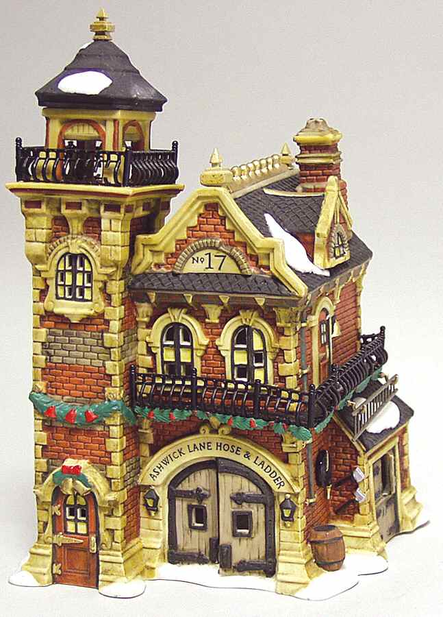 Dickens Village Ashwick Lane Hose & Ladder - Boxed by Department 56-1