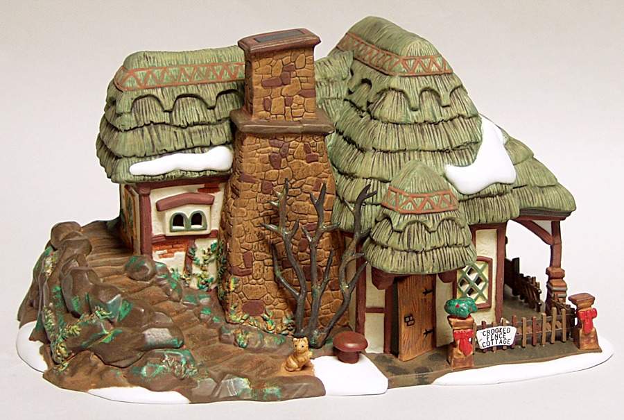 Dickens Village Crooked Fence Cottage - With Box by Department 56-1