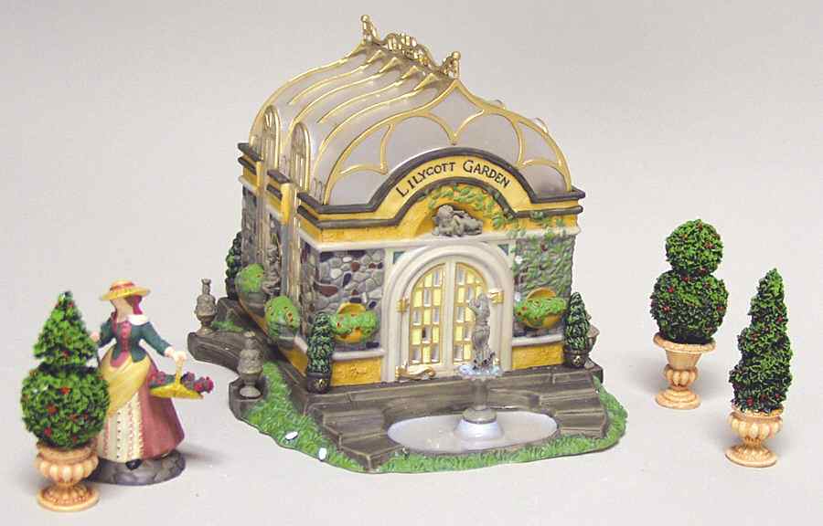 Dickens Village Lilycott Garden Conservatory - With Box by Department 56-1