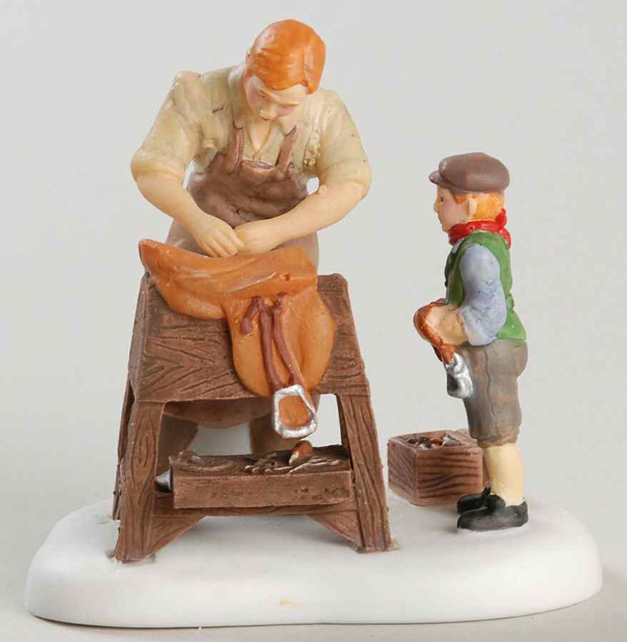 Dickens Village Master & Apprentice - With Box-Bx554 by Department 56-1