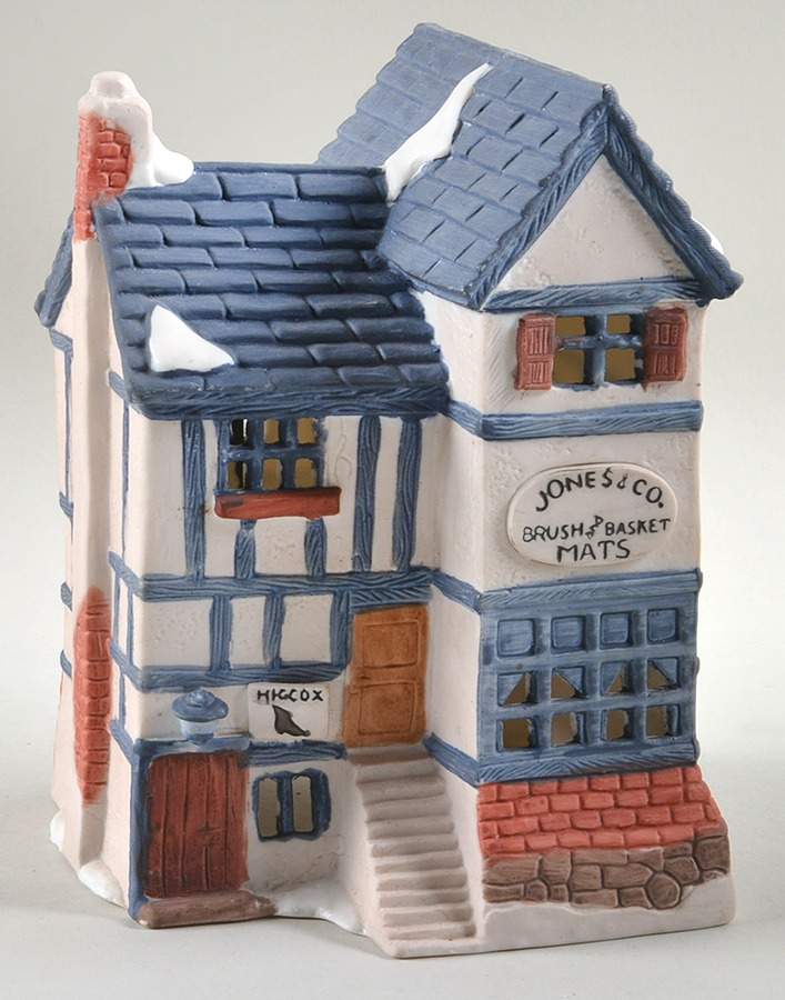 Dickens Village Jones & Co Brush & Basket Shop - Boxed by Department 56-1