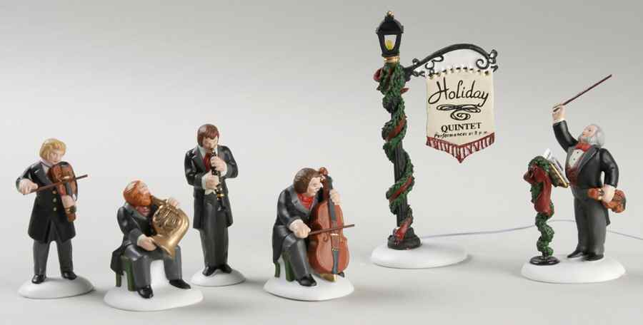 Dickens Village Holiday Quintet - Boxed by Department 56-1