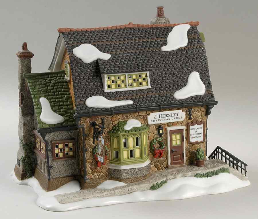 A Victorian Christmas-Dicken's Village J. Horsley Christmas Cards - Boxed by Department 56-1