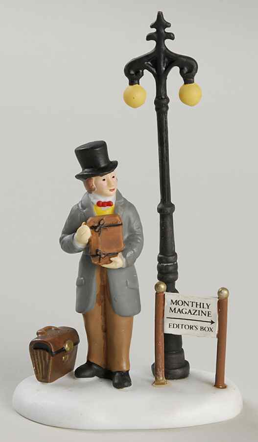 Dickens Village Dickens Submitting His First Manuscript - No Box by Department 56-1