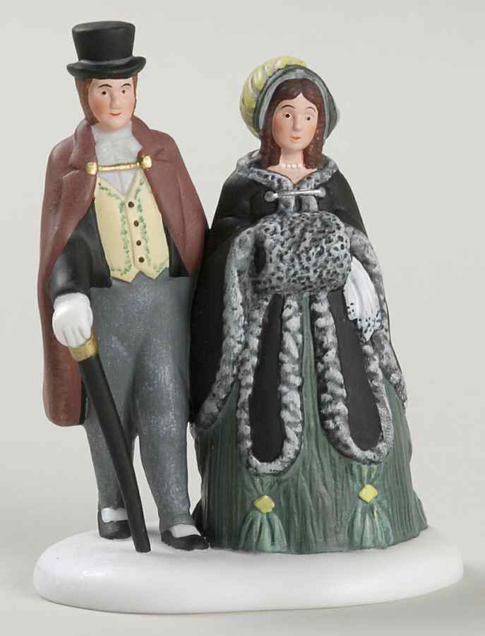 Dickens Village A Gentleman And Lady - Boxed by Department 56-1