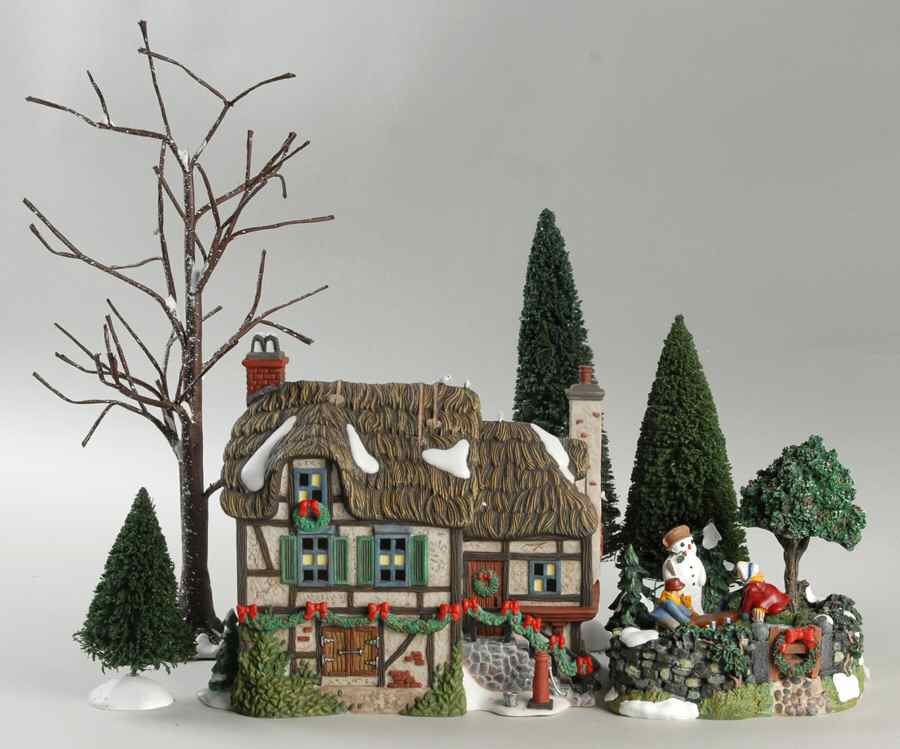 Dickens Village Christmas At Codington Cottage - Boxed by Department 56-1