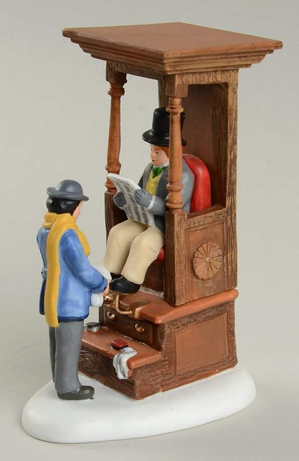 Dickens Village A Fine Shoe Shine - Box by Department 56-1