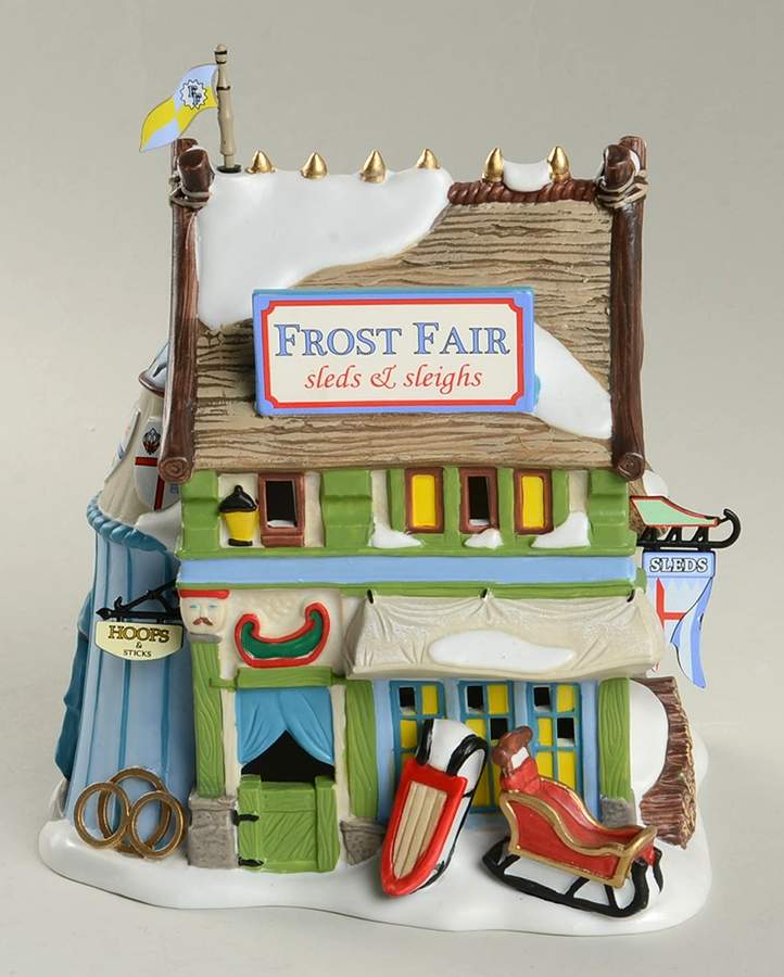 Dickens Village Frost Fair Sled & Sleigh Renta - With Box Bx701 by Department 56-1