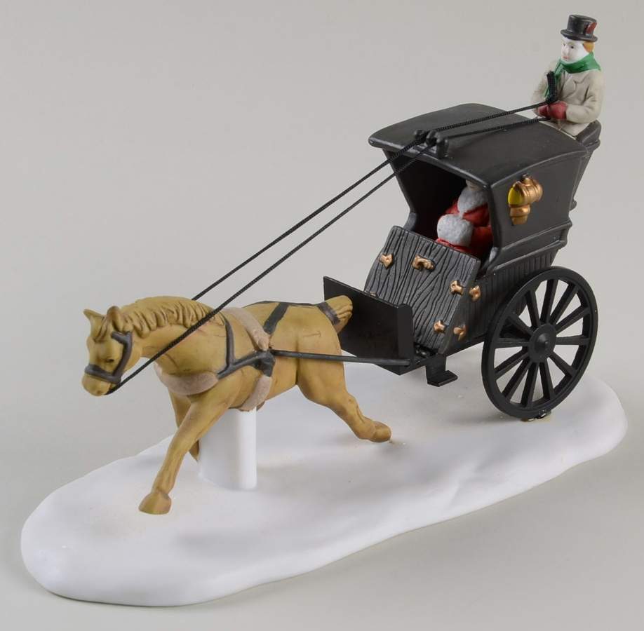 Dickens Village King's Road Cab - No Box by Department 56-1