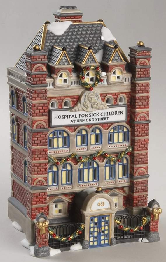 Dickens Village Hospital For Sick Children At Ormond St - Bx448 With Box by Department 56-1