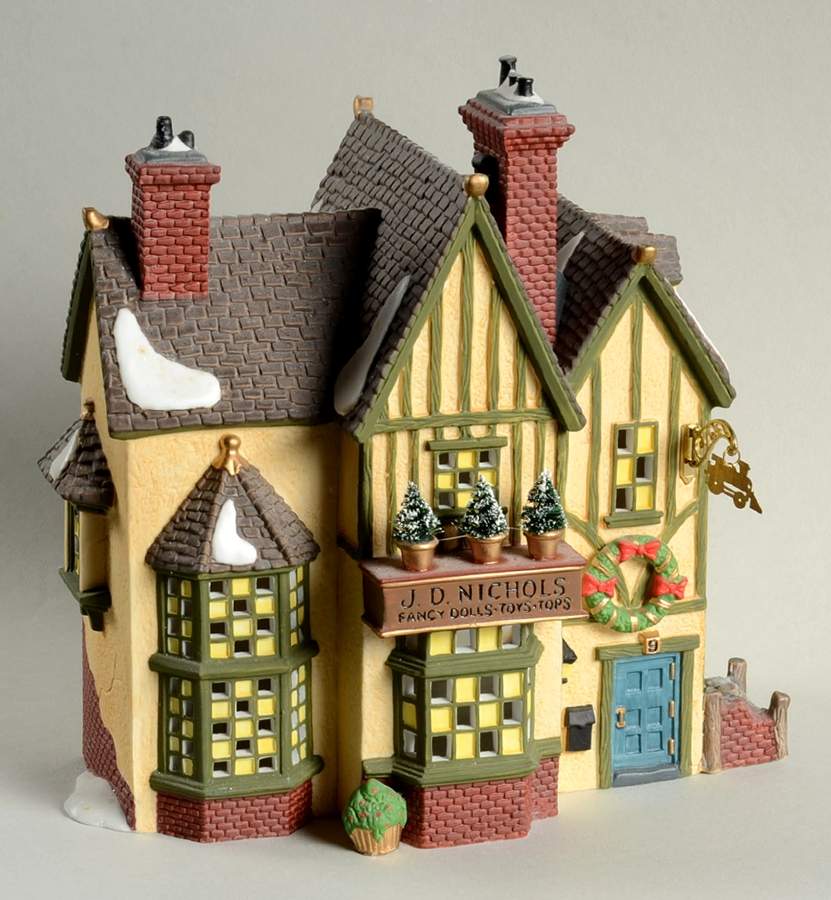 Dickens Village J D Nichols Toy Shop - With Box by Department 56-1