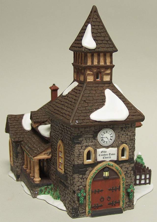 Dickens Village Olde Camden Town Church - With Box by Department 56-1