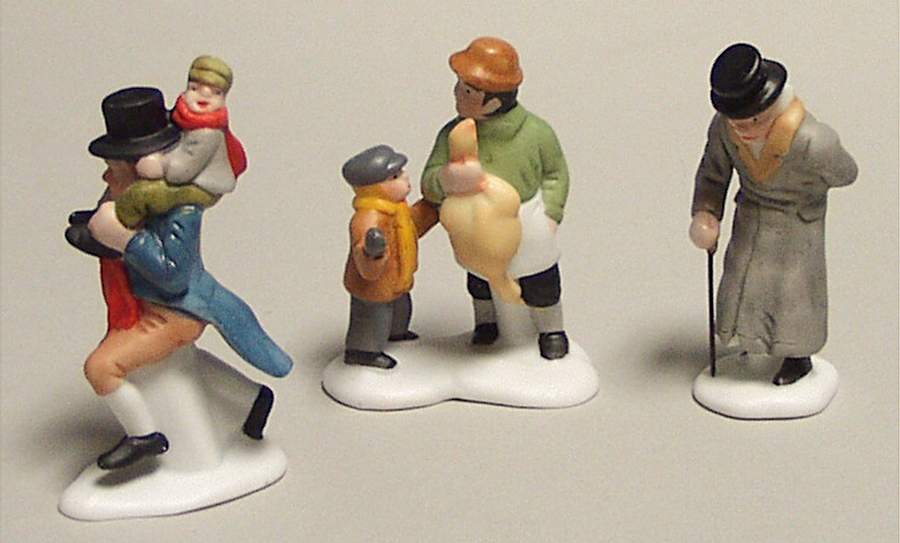 Dickens Village A Christmas Carol Characters-Set Of 3 - Boxed by Department 56-1